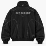 Black Represent Jacket back view