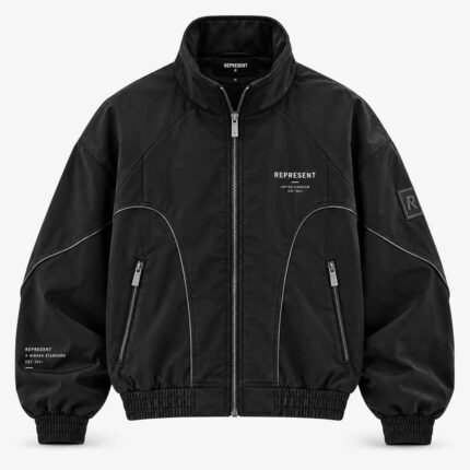 Black Represent Jacket front view