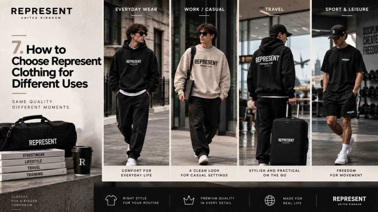 How to choose Represent Clothing for different uses