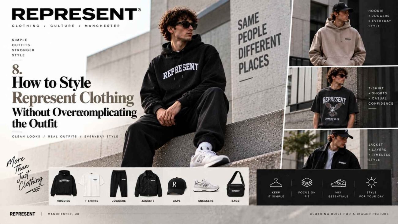 How to style Represent Clothing UK