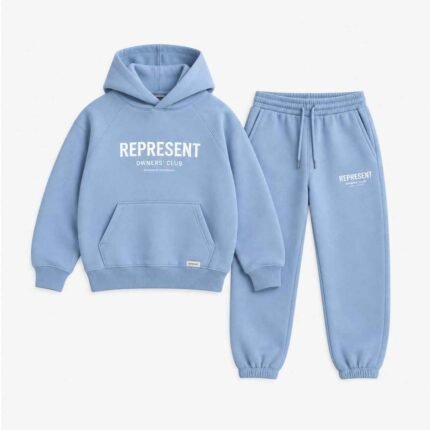 Kids Represent Tracksuit front view