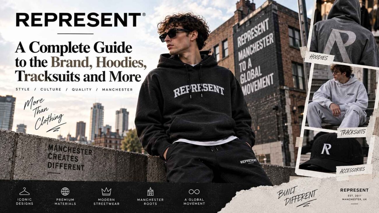 Represent brand hoodies and tracksuits guide