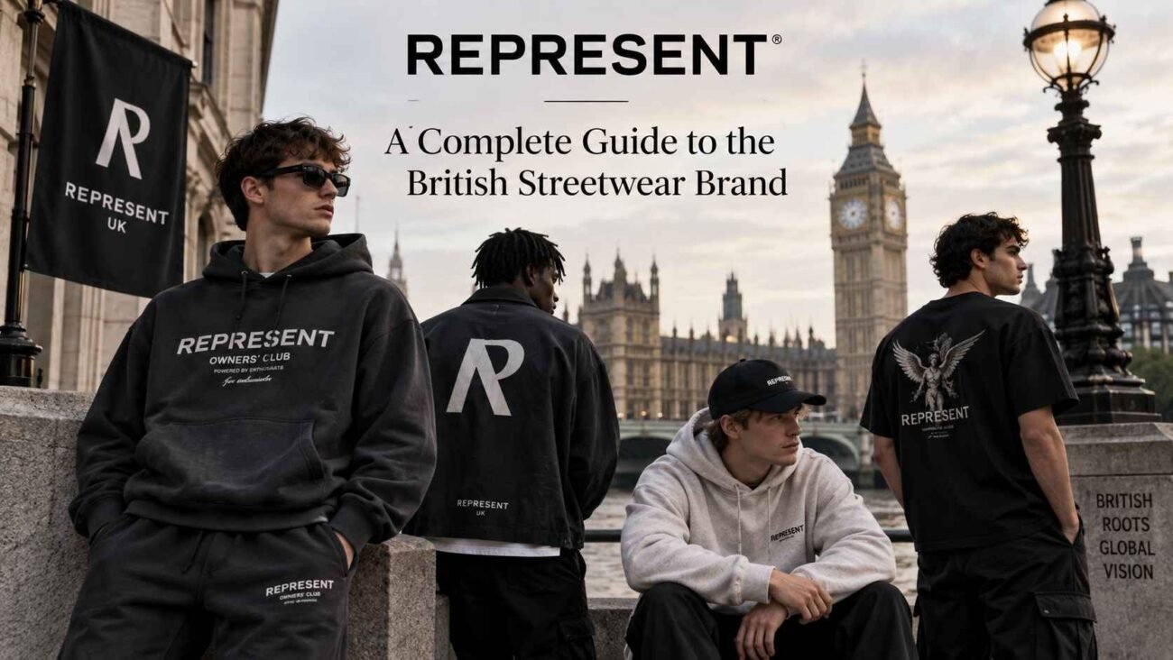 Represent British streetwear brand guide