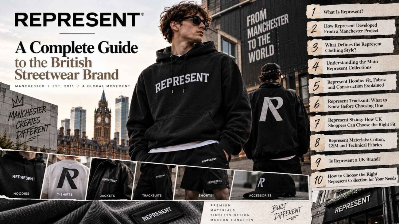 Represent British streetwear brand featured image