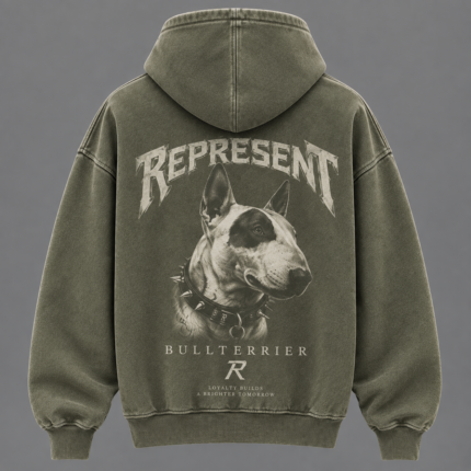 Represent Bullterrier Hoodie back view