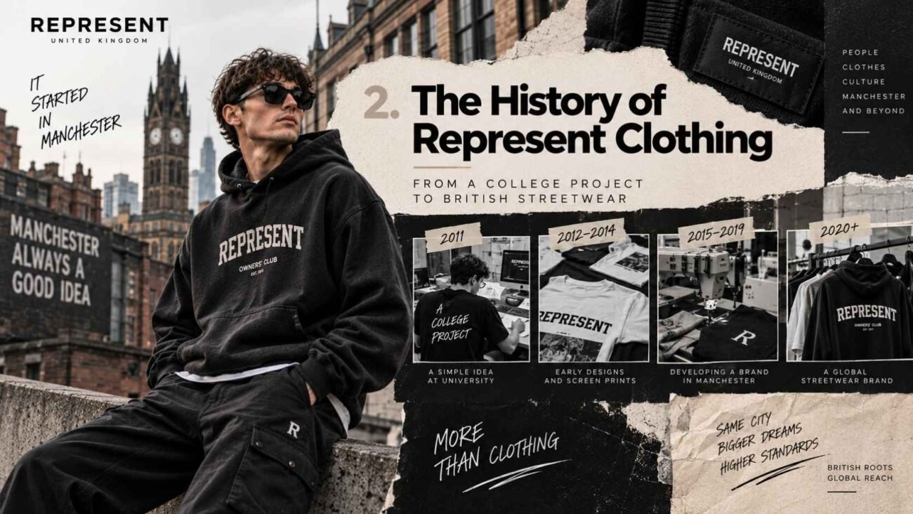 History of Represent clothing and British streetwear