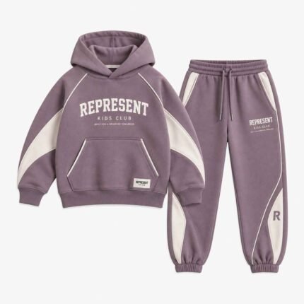 Represent Kids Tracksuit front view