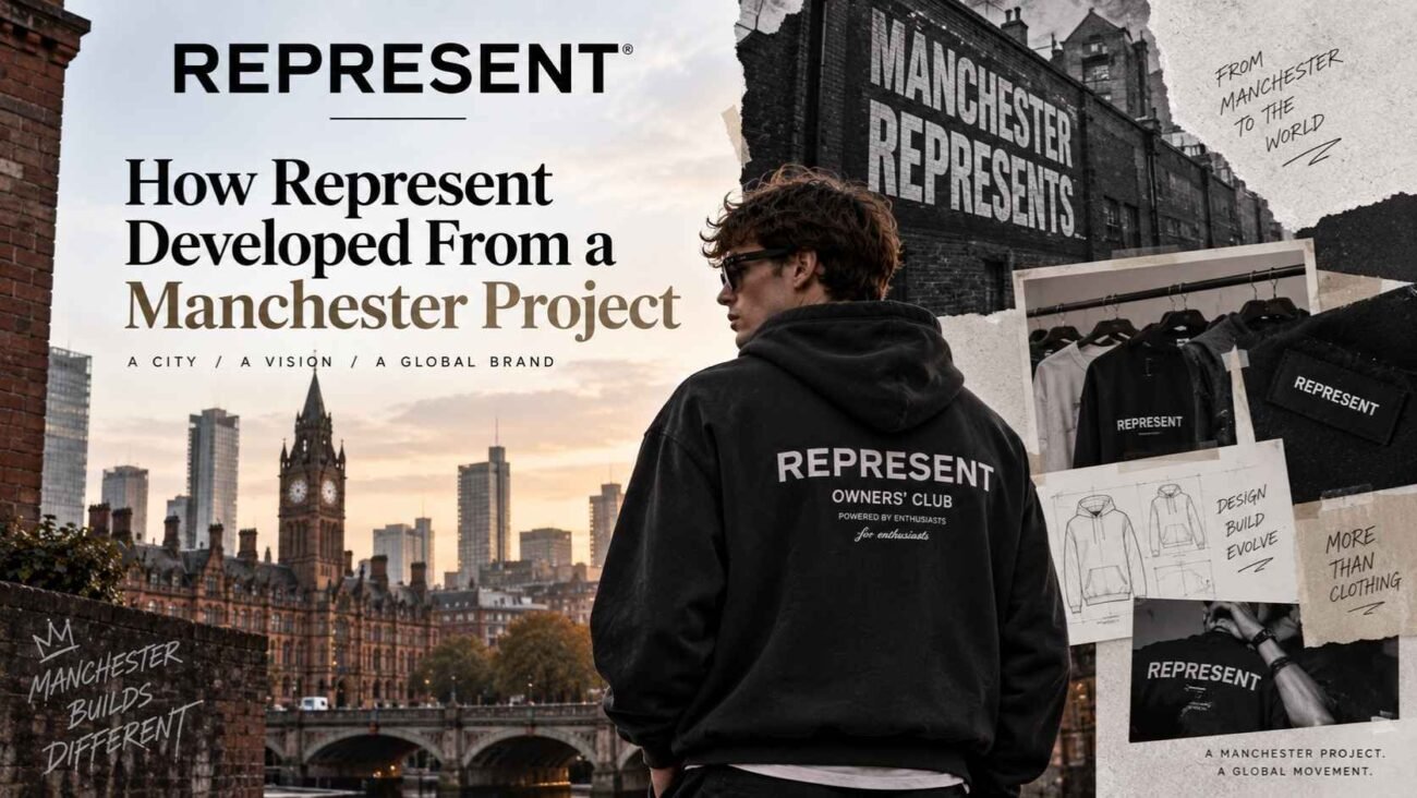 Represent developed from a Manchester streetwear project