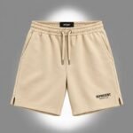 Represent Men's Shorts beige front view