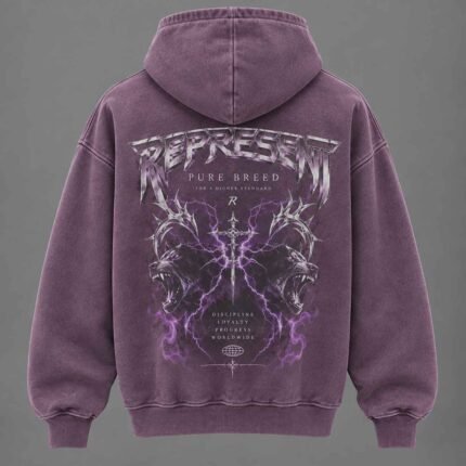 Represent Pure Breed Hoodie Back View