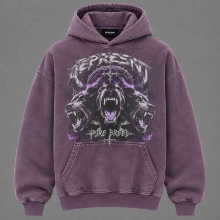 Represent Pure Breed Hoodie Front View