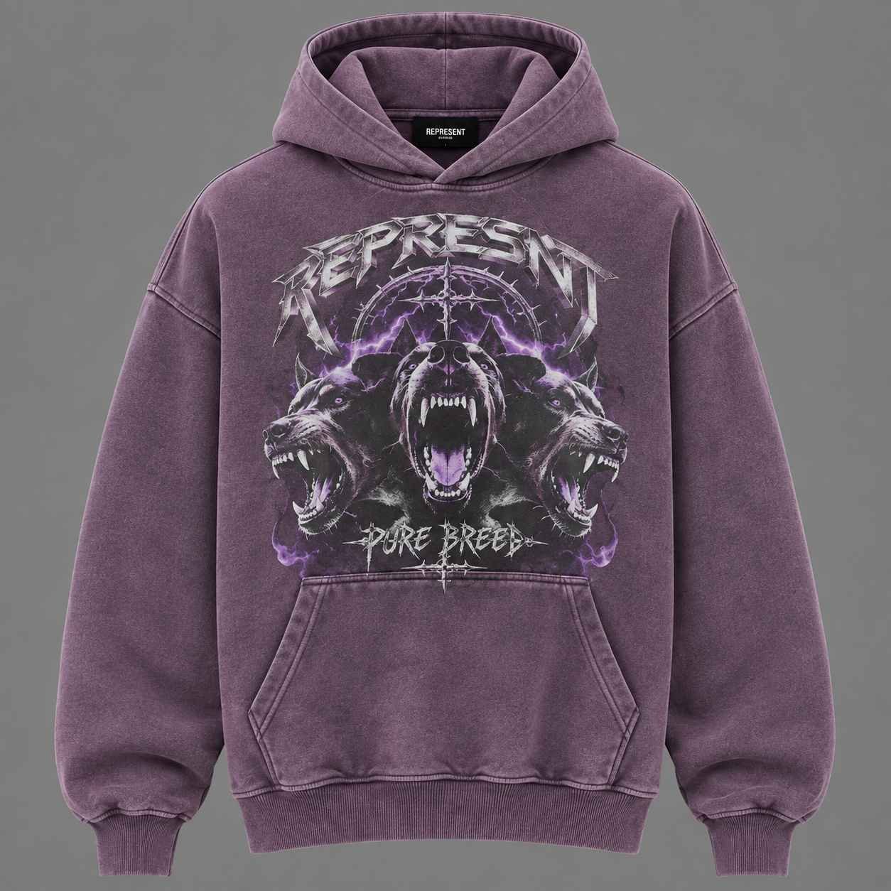 Represent Pure Breed Hoodie Front Represent Pure Breed Hoodie Front View