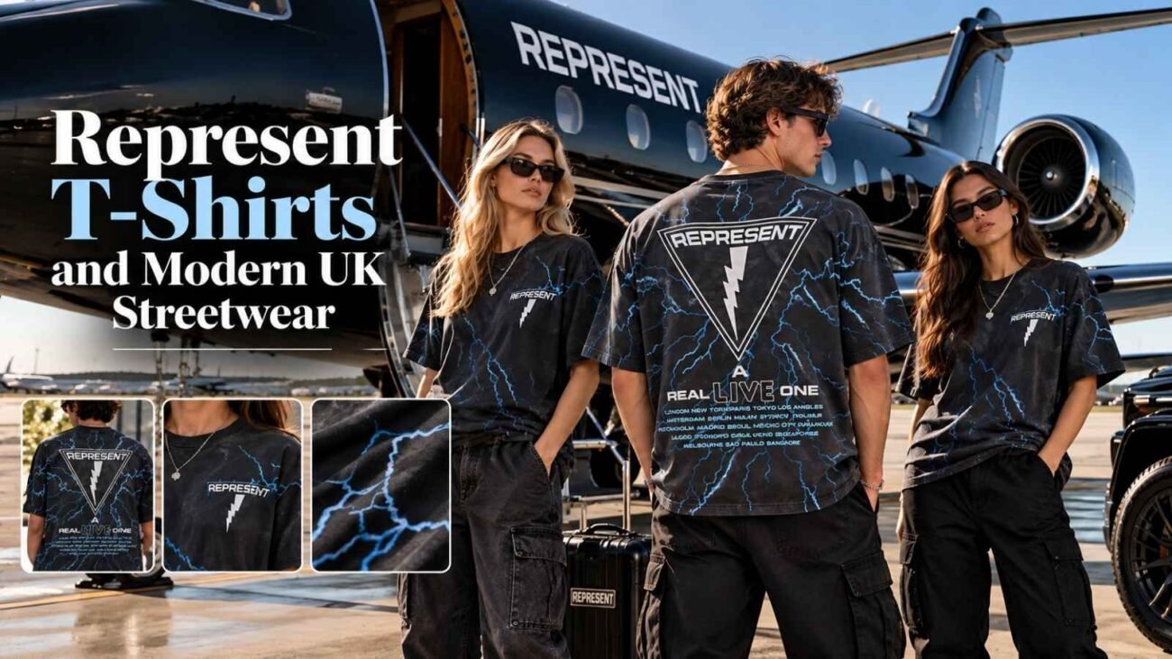 Represent T-Shirts: The Ultimate UK Guide to Styles, Fits & Streetwear Fashion 4 Represent T-Shirts and modern UK streetwear fashion