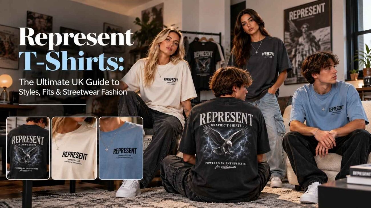 Represent T-Shirts: The Ultimate UK Guide to Styles, Fits & Streetwear Fashion 2 Represent T-Shirts UK styles, fits and streetwear fashion