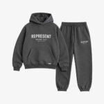 Represent Tracksuit Bottoms front view