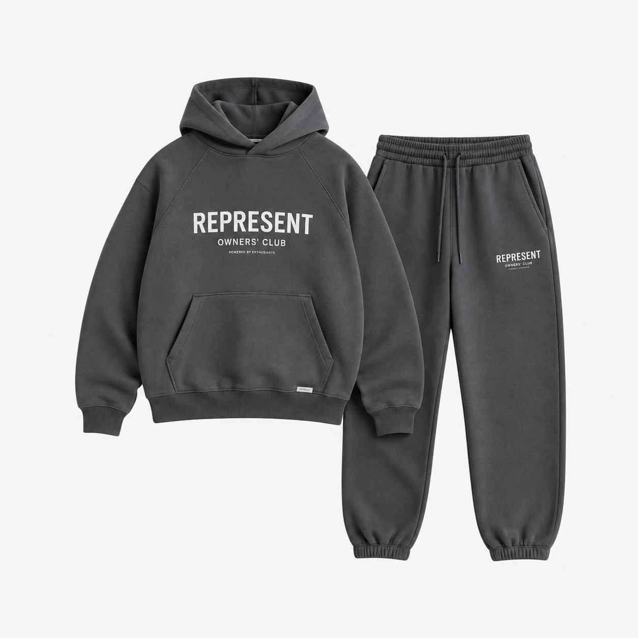 Represent Tracksuit Bottoms Front View Represent Tracksuit Bottoms front view