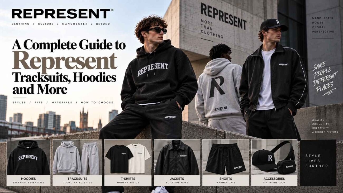Represent Tracksuits Hoodies and clothing guide
