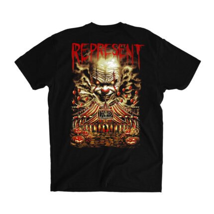 Represent X Halloween Depot Collab Signature Tee [BLACK] LIMITED EDITION Back