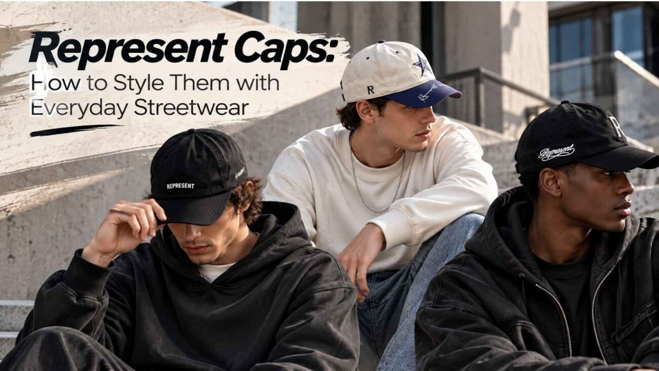 Represent Caps: How to Style Them with Everyday Streetwear 2 Represent Caps styled with everyday streetwear