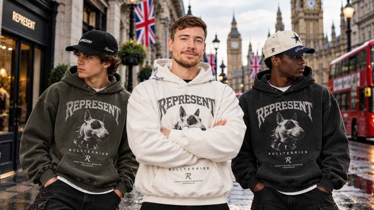 Represent Caps: How to Style Them with Everyday Streetwear 3 Represent Caps styled with hoodies