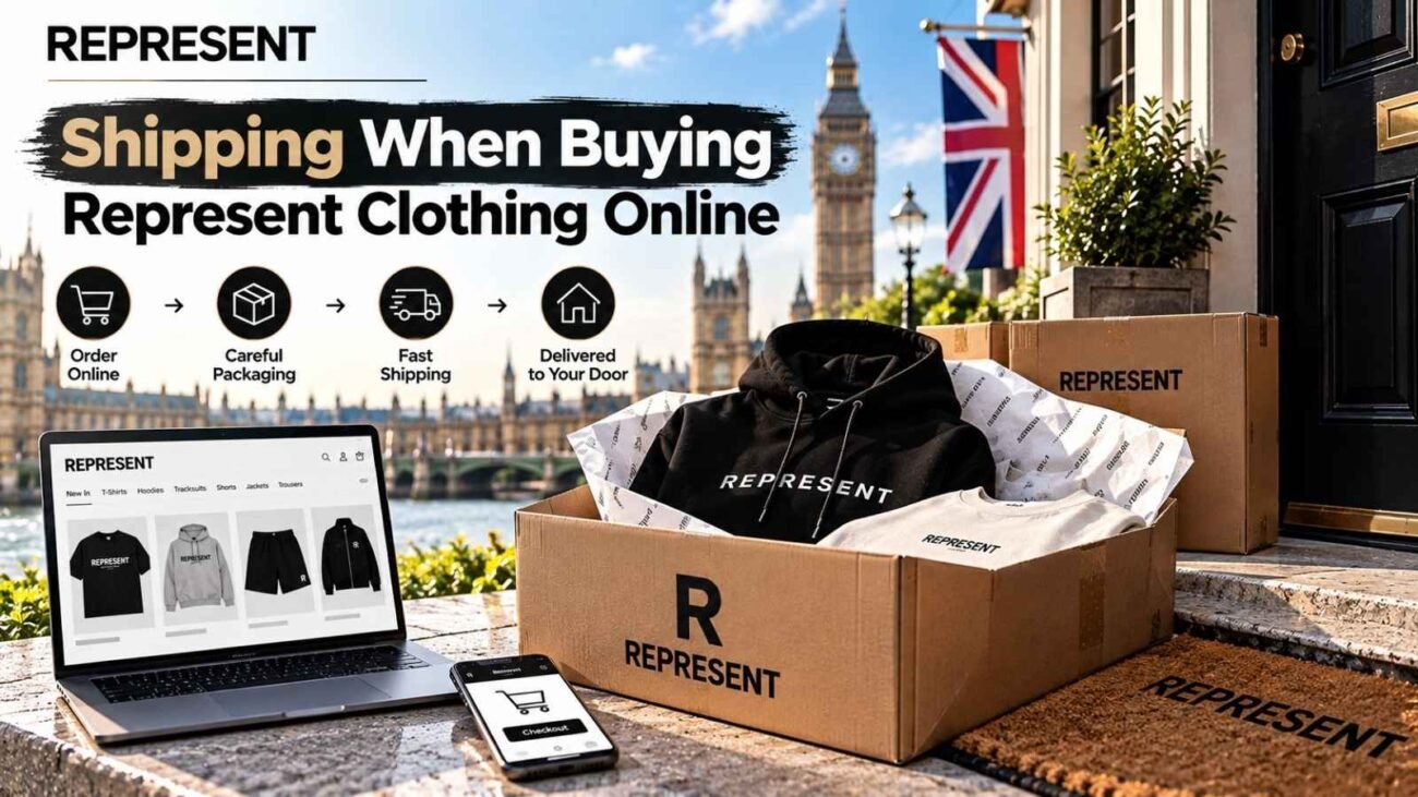 Represent Shipping UK: Delivery Times, Costs & Guide 4 Shipping when buying Represent clothing online in the UK